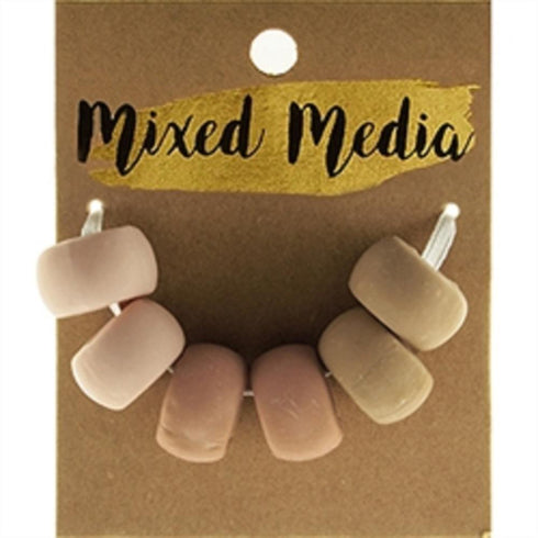 AussieSuperStore Jewellery Making Supplies Clay Natural Creams Beads Clay Natural Creams Beads | Jewellery Making Beads | Jewellery Making Supplies 9323823197254 DBX77002